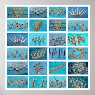 Synchronschwimmen Poster