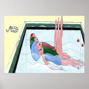 Synchronschwimmen Poster