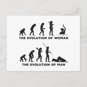 Synchronschwimmen Postkarte