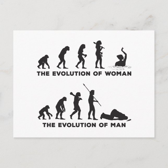 Synchronschwimmen Postkarte (Vorderseite)