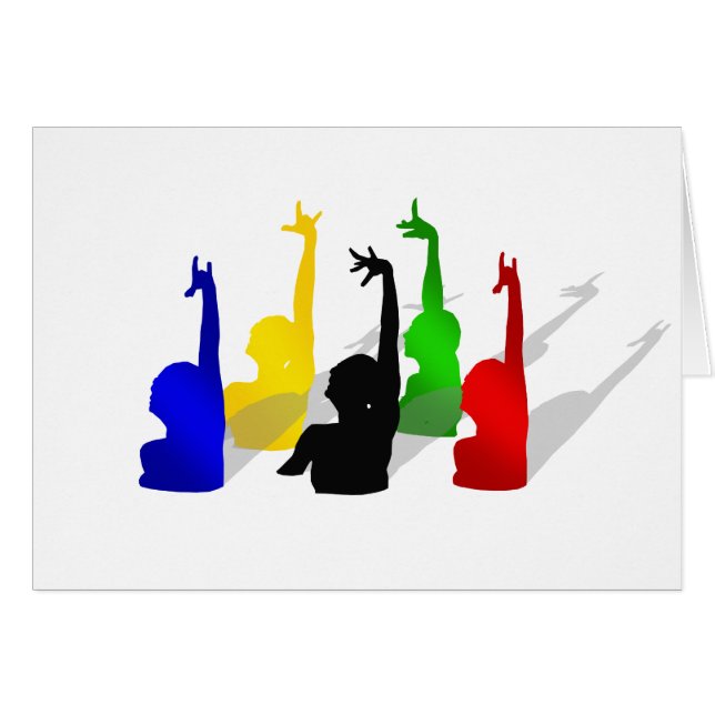 Synchronschwimmen synchronisierte Schwimmer (Vorderseite (Horizontal))