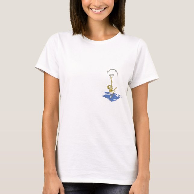Synchronschwimmen T-Shirt (Vorderseite)