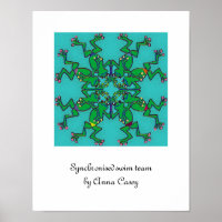 Synchronschwimmenteam