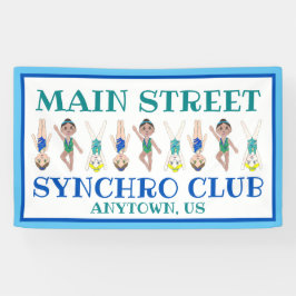 Synchronschwimmerteam Pool Coach Club Banner