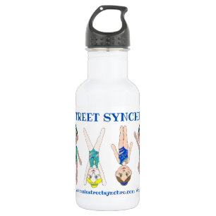 Synchronschwimmerteam Pool Coach Club Edelstahlflasche