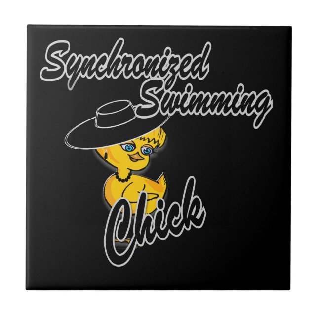 Synchronschwimmkick #4 fliese (Vorderseite)