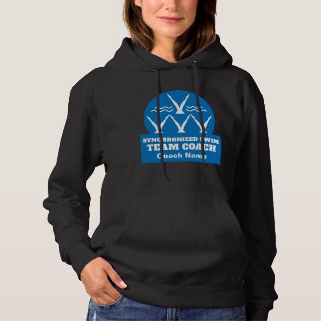 Synchronschwimmteam Hoodie (Vorderseite)