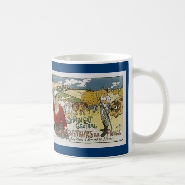 Syndicat Central Des Agricules de France Kaffeetasse (Rechts)