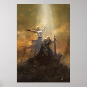 Syndicate Healer & Knight Poster