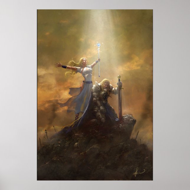 Syndicate Healer & Knight Poster (Vorne)