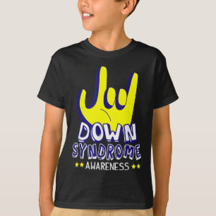 Syndrom Bewusstsein in der Liebe Sie Asl Hand Zeic T-Shirt