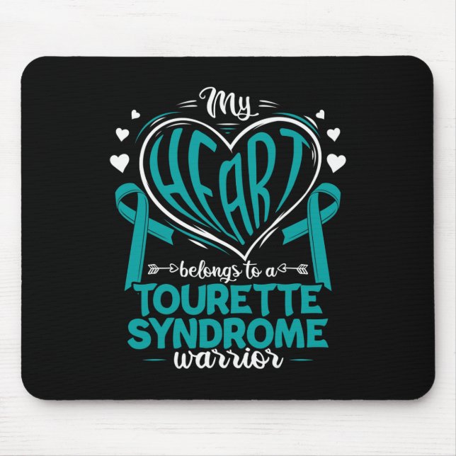 Syndrom Tourette-Syndrom Bewusstsein Mousepad (Vorne)