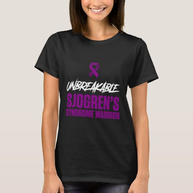Syndrom Überlebender Langsamer Krieger T-Shirt (Vorderseite)