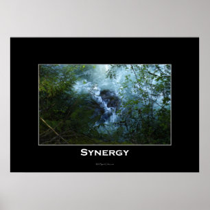 SYNERGY Nature River Inspiration Poster
