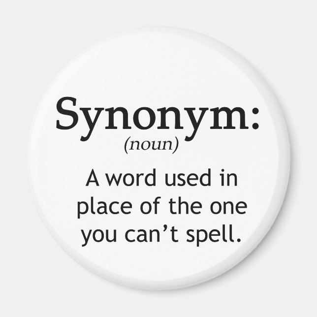 Synonym Magnet (Vorne)