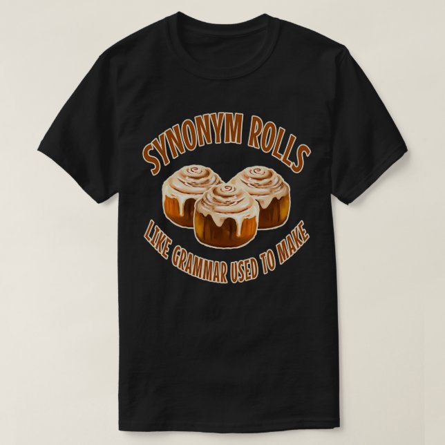 Synonym-Rollen wie Grammatik, die verwendet wird,  T-Shirt (Design vorne)