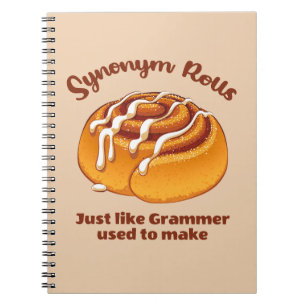 Synonym-Rolls wie Grammer Notizblock