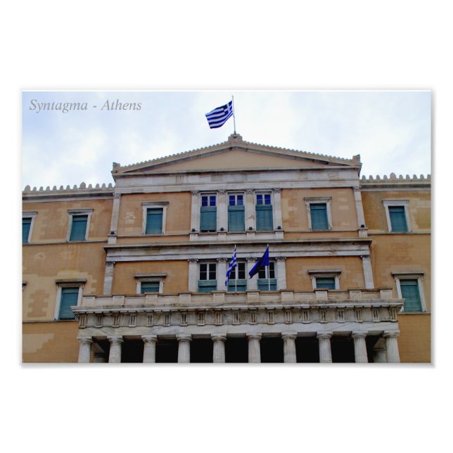Syntagma - Athen Fotodruck (Vorne)