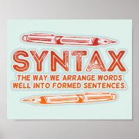 Syntax Funny Sentence Struktur Grammar