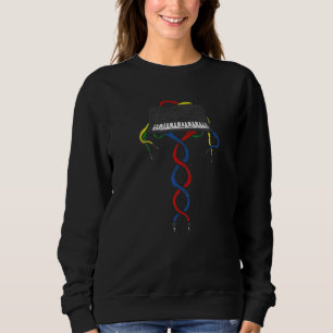 Synthesizer DNA Analog Producer Studio Gear Daw Ad Sweatshirt