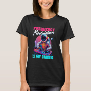 Synthesizer-Frequenzmodulation ist mein Kardiogram T-Shirt