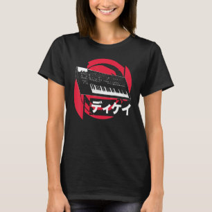 Synthesizer Japanischer Analog Synthwave Techno Sy T-Shirt