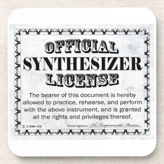 Synthesizer-Lizenz Untersetzer