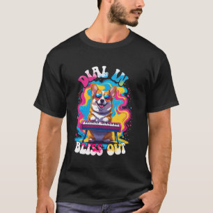 Synthesizer-Musiker Synth DAW Kurbel In Glückselig T-Shirt