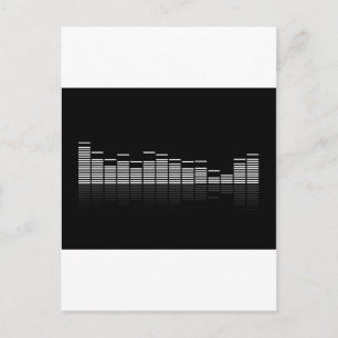 Synthesizer Postkarte