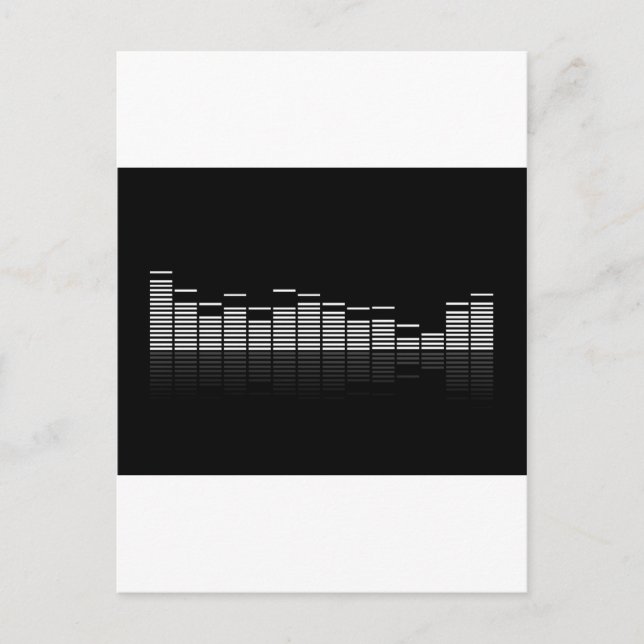 Synthesizer Postkarte (Vorderseite)