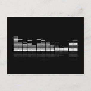 Synthesizer Postkarte