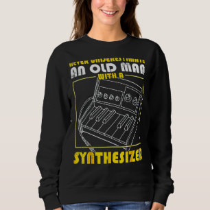 Synthesizer Synth Keyboard Electronic Musicians Mo Sweatshirt