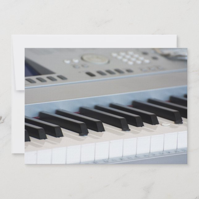 Synthesizer-Tastatur (Vorderseite)