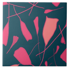 Synthetische schlichte Rose Blätter Keramik Fliese