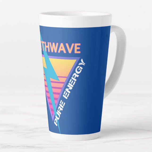 Synthwave Milchtasse (Rechte Ecke)