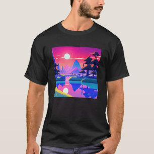 Synthwave-Outrun Retrowave-futuresynth sci 11 T-Shirt