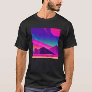 Synthwave-Outrun Retrowave-futuresynth sci 20 T-Shirt