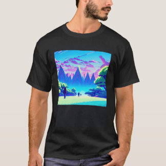 Synthwave Outrun Retrowave Futuresynth Science-Fic T-Shirt