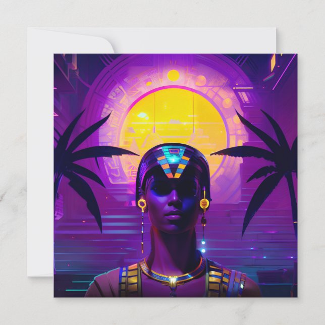 Synthwave Pharaoh (Vorderseite)