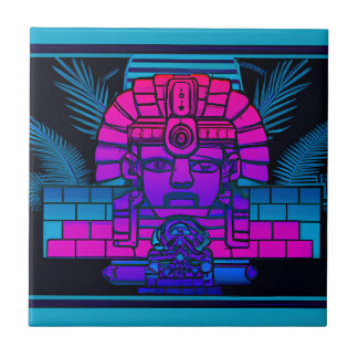 Synthwave Pharaoh Fliese