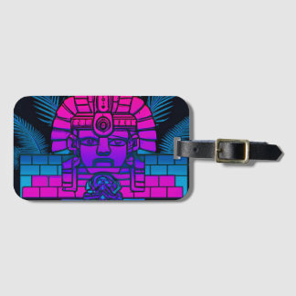 Synthwave Pharaoh Gepäckanhänger