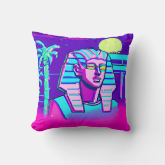 Synthwave Pharaoh Kissen