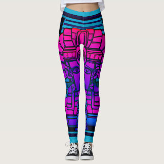 Synthwave Pharaoh Leggings