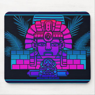 Synthwave Pharaoh Mousepad