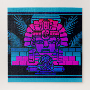 Synthwave Pharaoh Puzzle