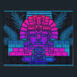 Synthwave Pharaoh Puzzle<br><div class="desc">Artwork by: Brady Arnold.</div>