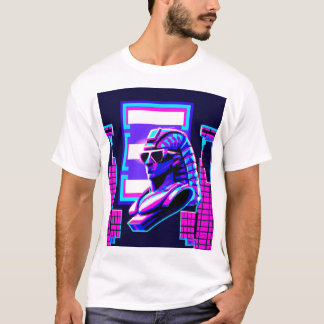 Synthwave Pharaoh T-Shirt