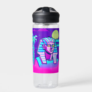 Synthwave Pharaoh Trinkflasche