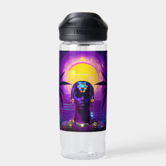 Synthwave Pharaoh Trinkflasche