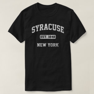 Syracuse New York Ny Vintage State Athletic Stil  T-Shirt